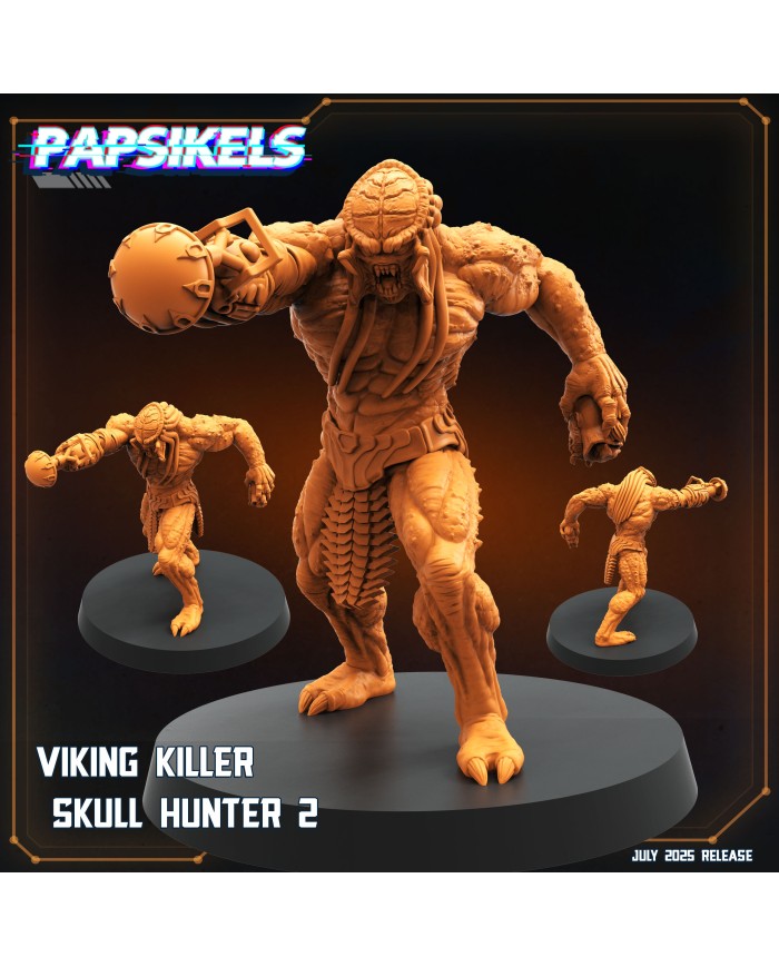 Skull Hunter Asesino de Vikingos - B|Papsikels Miniatures|Skull Hunters Especiales