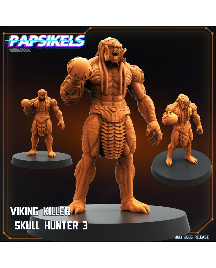 Skull Hunter Asesino de Vikingos - C|Papsikels Miniatures|Skull Hunters Especiales