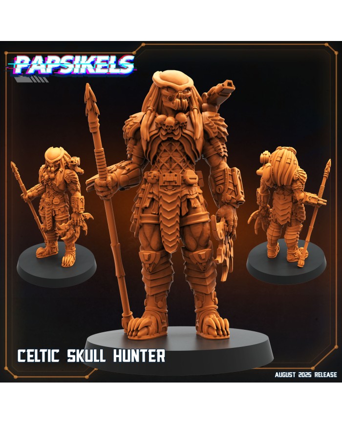 Celtic Skull Hunter|Papsikels Miniatures|Young Skull Hunters
