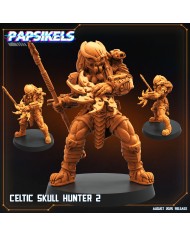 Celtic Skull Hunter - 2|Papsikels Miniatures|Young Skull Hunters