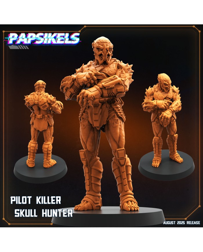 Skull Hunter Asesino de Pilotos - A|Papsikels Miniatures|Skull Hunters Especiales