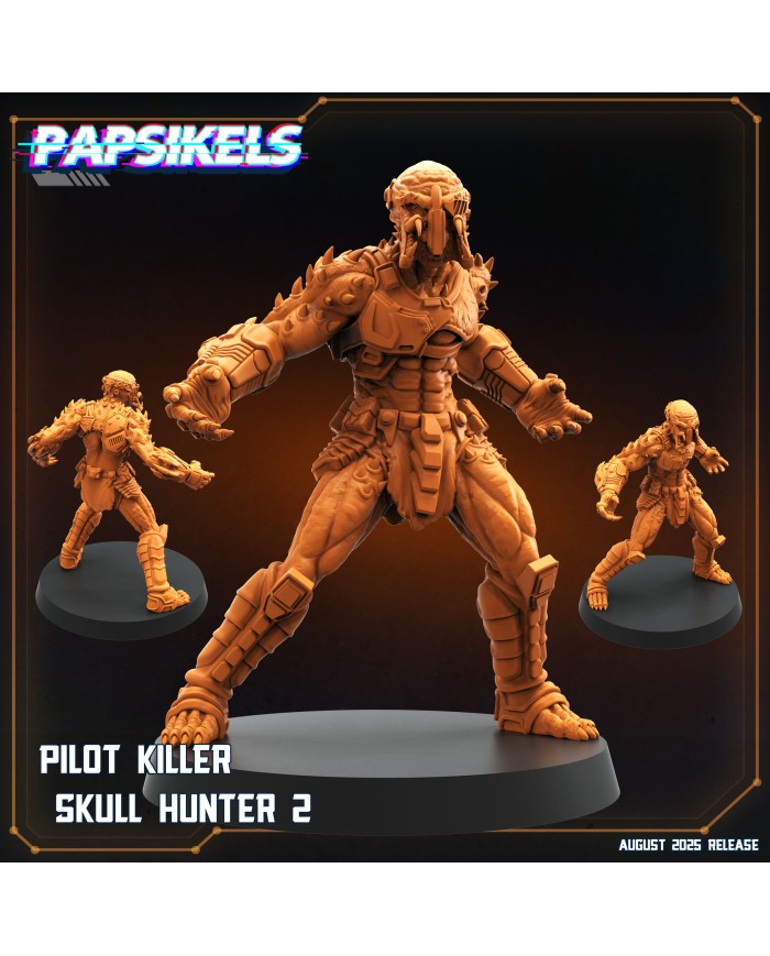 Skull Hunter Asesino de Pilotos - B|Papsikels Miniatures|Skull Hunters Especiales