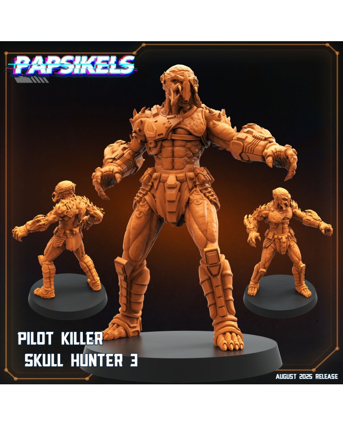 Skull Hunter Asesino de Pilotos - C|Papsikels Miniatures|Skull Hunters Especiales