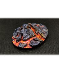 Volcanic - 74x43 mm - Oval - 3 Bases