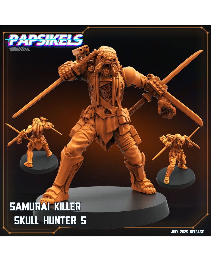 Skull Hunter Asesino de Samurais - E|Papsikels Miniatures|Skull Hunters Especiales