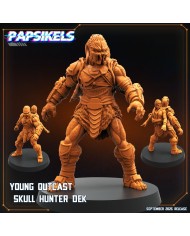 Joven Proscrito Skull Hunter DEK|Papsikels Miniatures|Skull Hunters Jóvenes