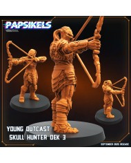 Joven Proscrito Skull Hunter DEK - C|Papsikels Miniatures|Skull Hunters Jóvenes