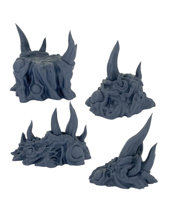 Bile Piles in District 0012 - A|Forbidden Prints|Demonic Terrain