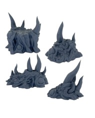 Bile Piles in District 0012 - A|Forbidden Prints|Demonic Terrain
