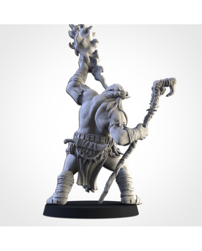 Chamán Ogro de los Ogros del Norte - B|Txarli Factory Miniatures|Ogros del Norte