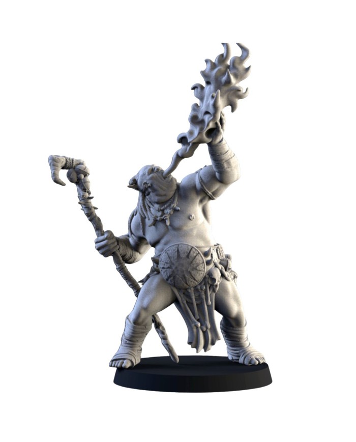 Chamán Ogro de los Ogros del Norte - B|Txarli Factory Miniatures|Ogros del Norte