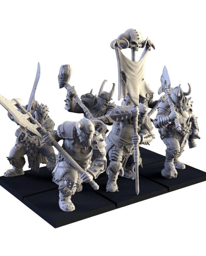 Ogros Thugs de los Ogros del Norte (x6)|Txarli Factory Miniatures|Ogros del Norte