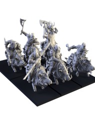 Caballería Ogro Tusker de los Ogros del Norte (x6)|Txarli Factory Miniatures|Ogros del Norte