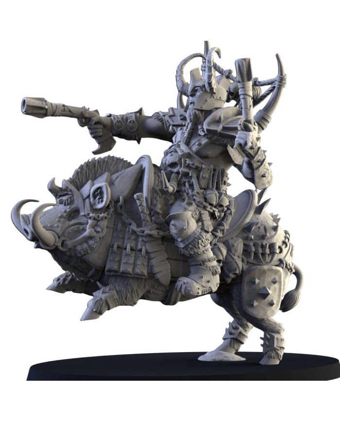 Kan sobre Tusker de los Ogros del Norte|Txarli Factory Miniatures|Ogros del Norte
