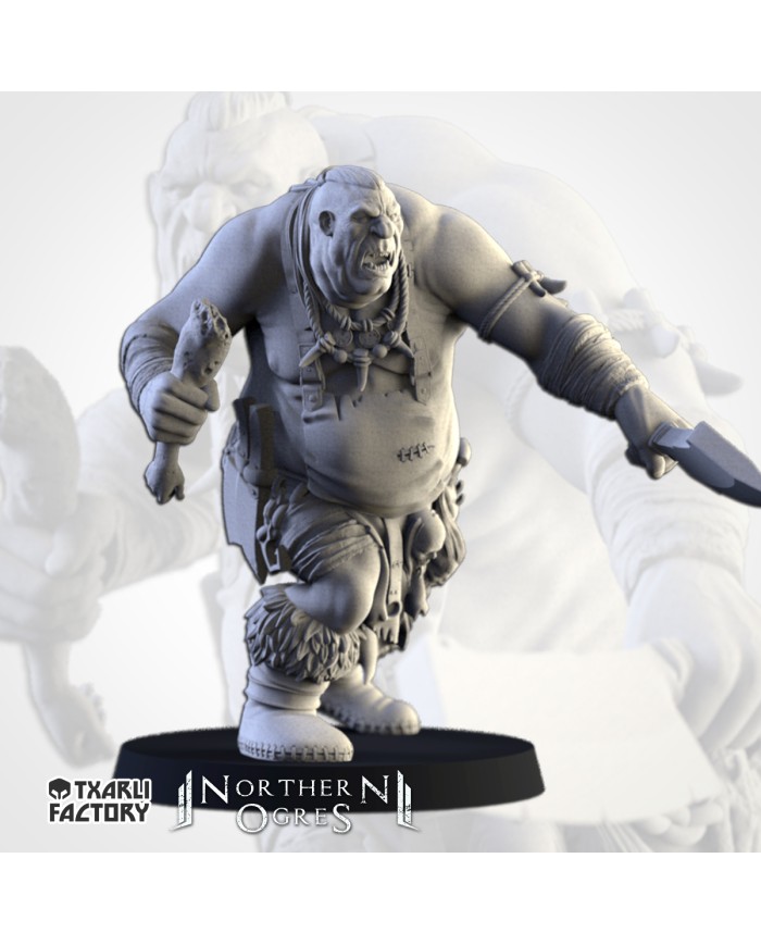 Ogro Carnicero de los Ogros del Norte|Txarli Factory Miniatures|Ogros del Norte