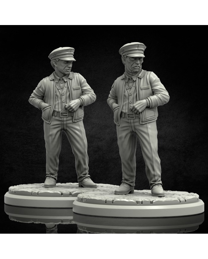 Human and Hybrid Bus Driver|Adaevy Creations|Humanoids