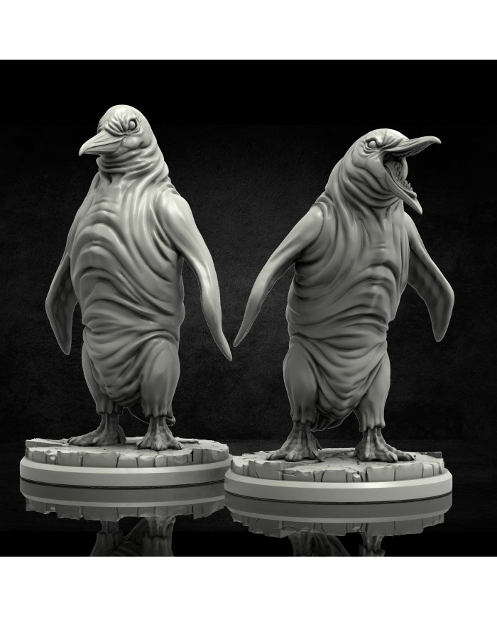 Two Giant Albino Penguins|Adaevy Creations|Monstrosities Two Giant Albino Penguins|Adaevy Creations|Monstrosities