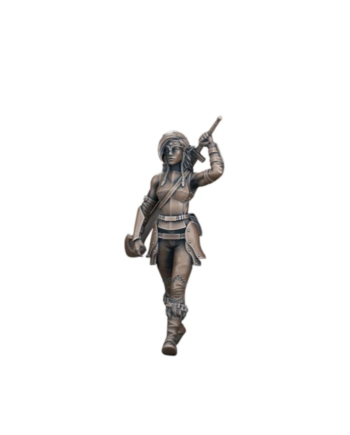 Bárbara Elfa|TytanTroll Miniatures|Bárbaros Bárbara Elfa|TytanTroll Miniatures|Bárbaros