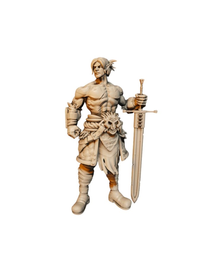 Dark Elf Barbarian|The Master Forge|Barbarians Dark Elf Barbarian|The Master Forge|Barbarians