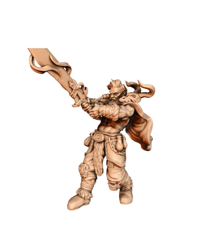 Human Barbarian Zealot - A|The Master Forge|Barbarians Human Barbarian Zealot - A|The Master Forge|Barbarians
