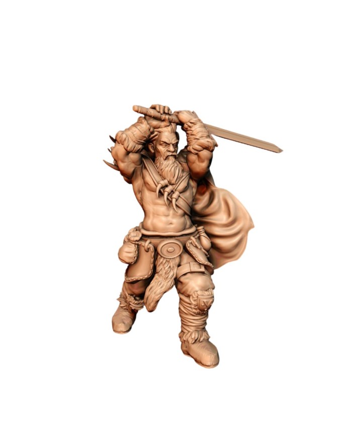 Human Barbarian Zealot - B|The Master Forge|Barbarians Human Barbarian Zealot - B|The Master Forge|Barbarians
