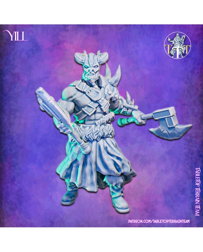 Bárbaro Humano - Yill|Tabletop Terrain Team|Bárbaros