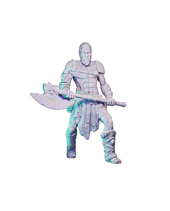 Human Barbarian – Tyuldret|Tabletop Terrain Team|Barbarians