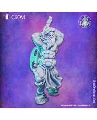 Bárbaro Humano - Tillgrom|Tabletop Terrain Team|Bárbaros