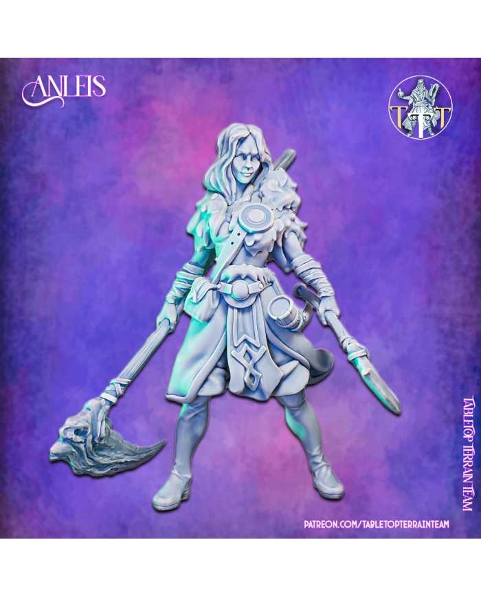 Human Barbarian – Anleis|Tabletop Terrain Team|Barbarians