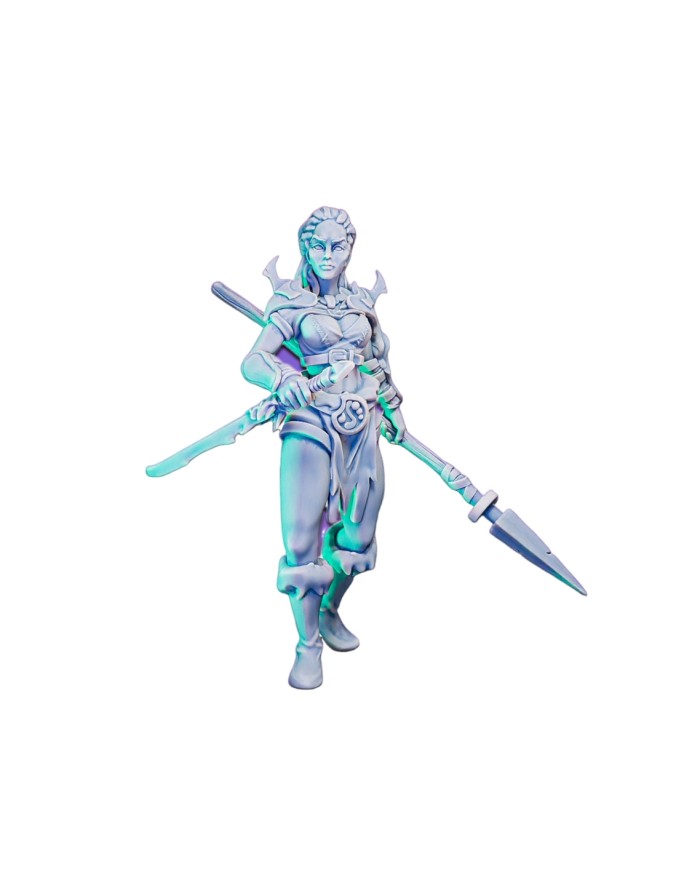 Human Barbarian – Erska|Tabletop Terrain Team|Barbarians