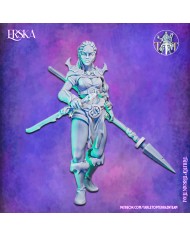 Human Barbarian – Erska|Tabletop Terrain Team|Barbarians