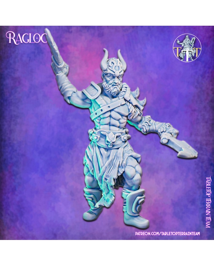 Human Barbarian – Ragloc|Tabletop Terrain Team|Barbarians