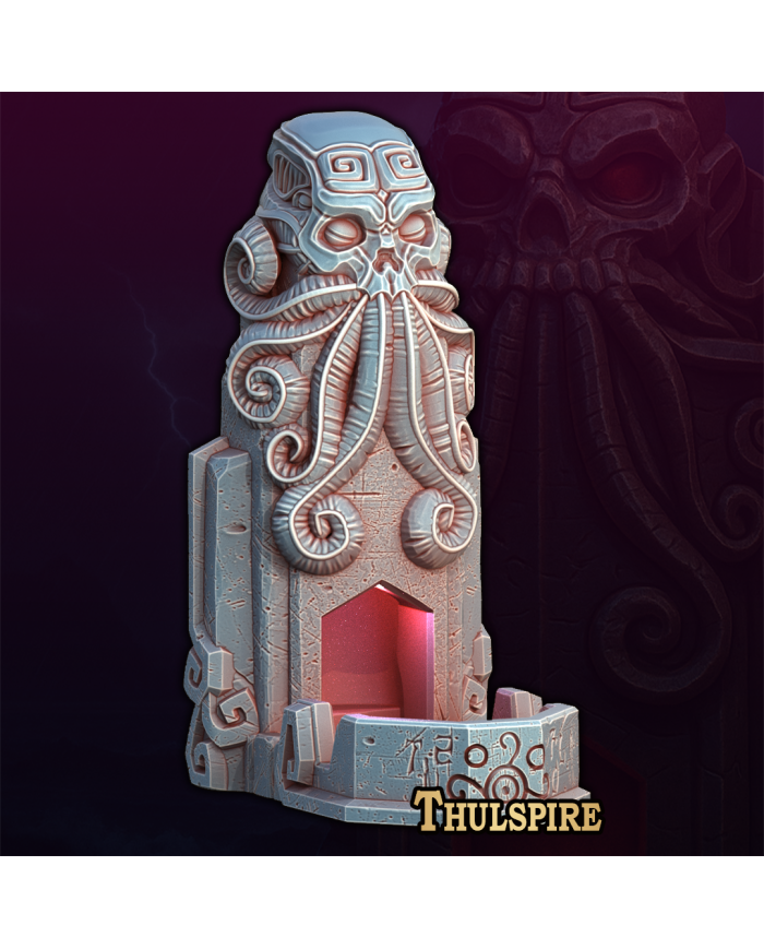 Torre de Dados Thulspire|Fantasy 3D Tabletop|Torres de Dados de Fantasía