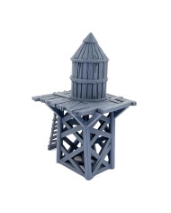 Torre con Tanque de Agua del Salvaje Oeste|World of Pratheron|Escenografia Salvaje Oeste