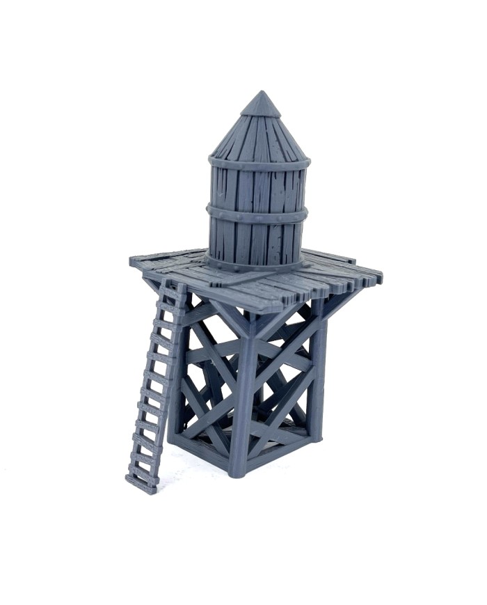 Water Tank Tower of Wild West|World of Pratheron|Wild West Terrain