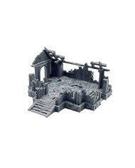 Kingdom of Saxonia - Mead Hall Ruined|Conquest Creations|Kingdom of Saxonia Terrain