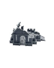 Ruinas del Salón de Hidromiel del Reino de Sajonia|Conquest Creations|Escenografía Reino de Sajonia