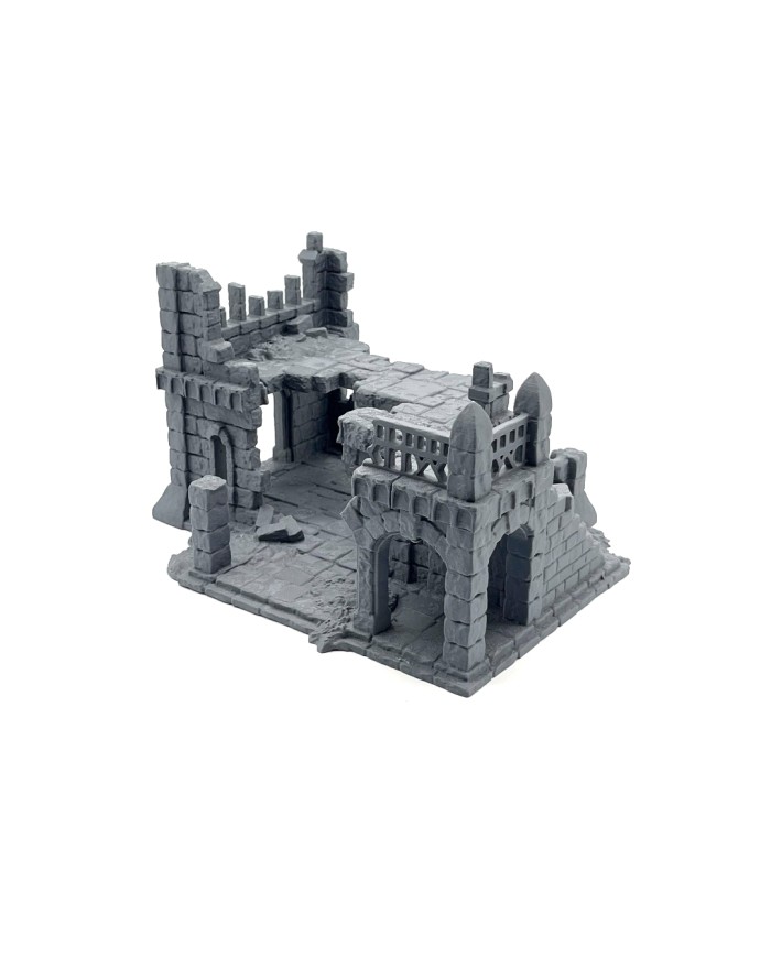 Casa del Artesano en Ruinas del Reino de Tor Ithilas|Conquest Creations|Escenografía Reino de Tor Ithilas