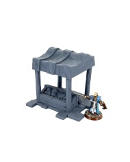 Set de Mercado Medieval - D|Conquest Creations|Ciudad Medieval