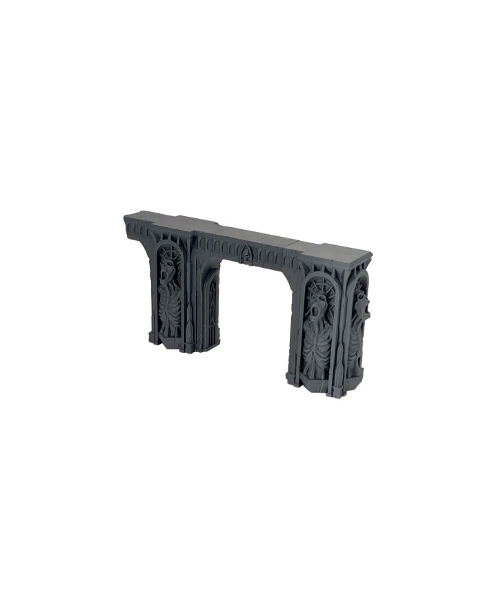 Demon Gate - Screaming Pillar Set - A|Forbidden Prints|Demonic Terrain Demon Gate - Screaming Pillar Set - A|Forbidden Prints|Demonic Terrain