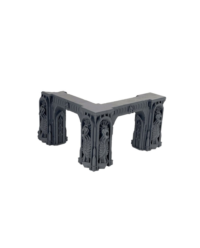 Demon Gate - Screaming Pillar Set - B|Forbidden Prints|Demonic Terrain Demon Gate - Screaming Pillar Set - B|Forbidden Prints|Demonic Terrain