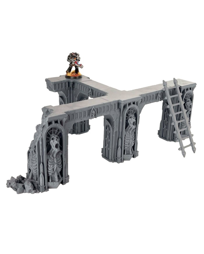 Set de Pilares Demoníacos - D|Forbidden Prints|Escenografía Demoniaca