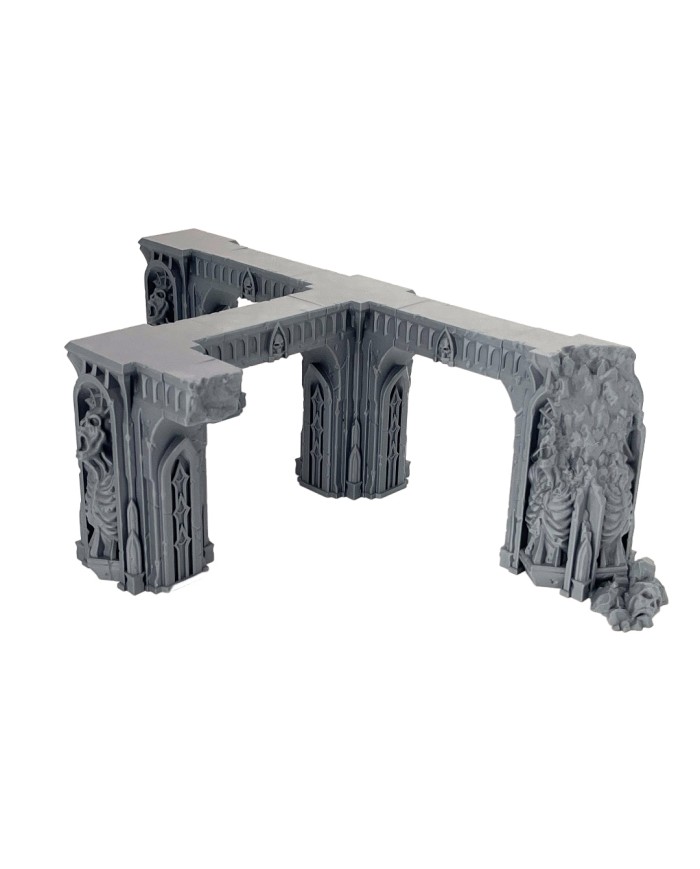 Set de Pilares Demoníacos - D|Forbidden Prints|Escenografía Demoniaca