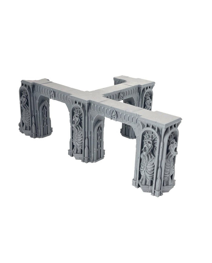 Set de Pilares Demoníacos - D|Forbidden Prints|Escenografía Demoniaca