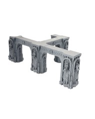 Set de Pilares Demoníacos - D|Forbidden Prints|Escenografía Demoniaca