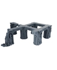 Demon Gate - Screaming Pillar Set - E|Forbidden Prints|Demonic Terrain Demon Gate - Screaming Pillar Set - E|Forbidden Prints|Demonic Terrain