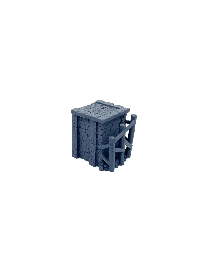 Ancrabourg quay wall T Junction Endpiece Right|3DLayeredscenery|Medieval Town Ancrabourg quay wall T Junction Endpiece Right|3DLayeredscenery|Medieval Town