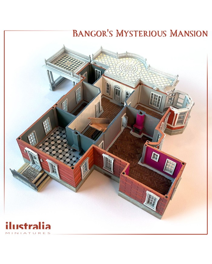 La Misteriosa Mansión de Bangor|Ilustralia|Casas del Terror