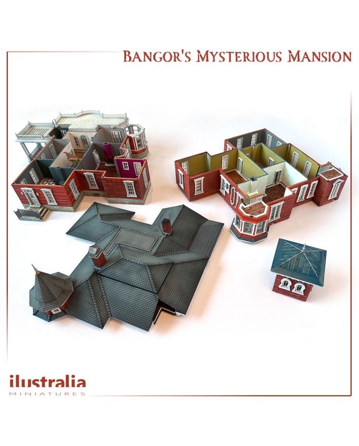 Bangor's Mysterious Mansion|Ilustralia|Horror Houses