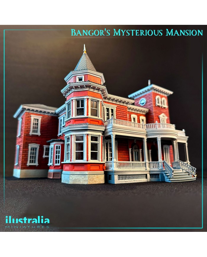 Bangor's Mysterious Mansion|Ilustralia|Horror Houses